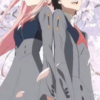 Darling in the Franxx mobile wallpaper
