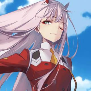 Darling in the Franxx mobile wallpaper