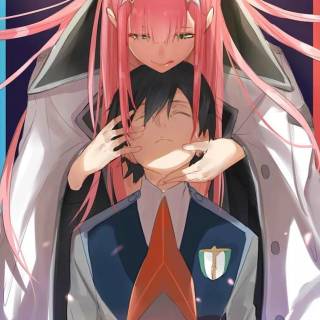 Darling in the Franxx mobile wallpaper