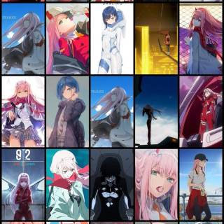 Darling in the Franxx mobile wallpaper