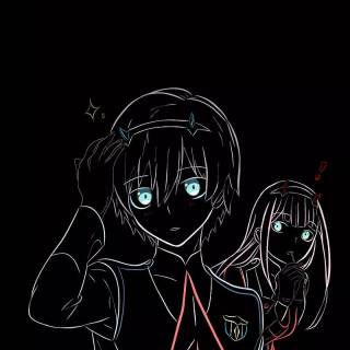 Darling in the Franxx mobile wallpaper