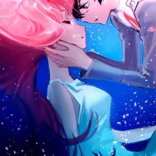 Darling in the Franxx mobile wallpaper