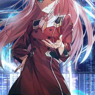 Darling in the Franxx mobile wallpaper