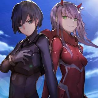 Darling in the Franxx mobile wallpaper