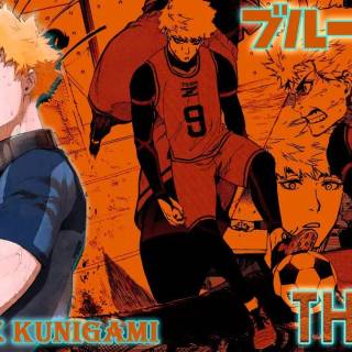 Kunigami Blue Lock wallpaper