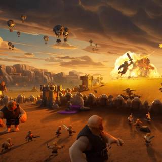 Clash of Clans desktop wallpaper