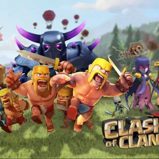 Clash of Clans desktop wallpaper