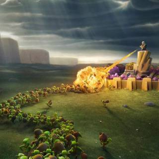 Clash of Clans desktop wallpaper