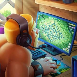 Clash of Clans desktop wallpaper