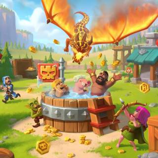 Clash of Clans desktop wallpaper