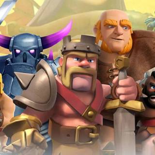 Clash of Clans desktop wallpaper