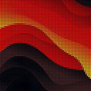 Pixel red wallpaper