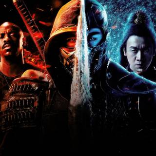 Sub-Zero versus Scorpion wallpaper