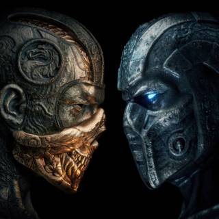 Sub-Zero versus Scorpion wallpaper