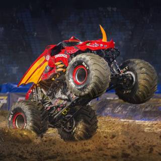 Jester Monster Truck wallpaper