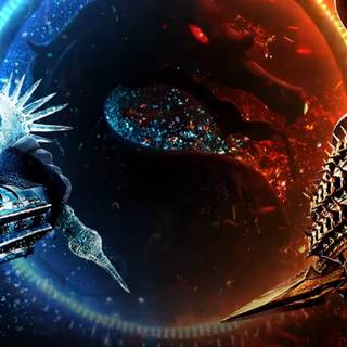 Sub-Zero versus Scorpion wallpaper