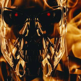 The Terminator 4k wallpaper