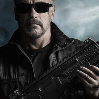 The Terminator 4k wallpaper