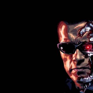 The Terminator 4k wallpaper
