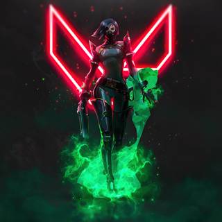 Green 4k gaming wallpaper