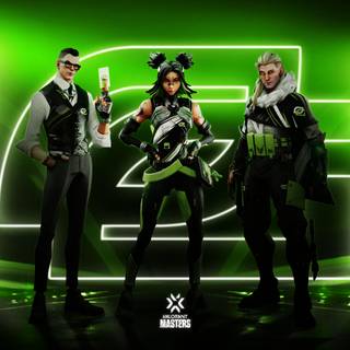 Green 4k gaming wallpaper