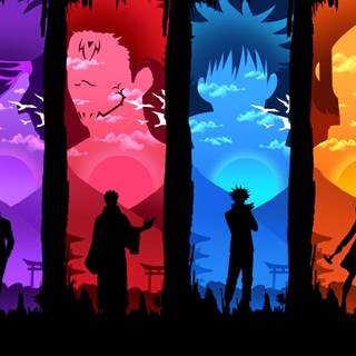 Jujutsu Kaisen dark 4k wallpaper