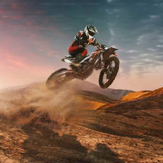 Black bike 4k PC wallpaper