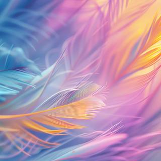 4k feather wallpaper