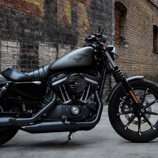 Black bike 4k PC wallpaper