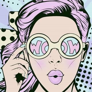 Pop art phone wallpaper