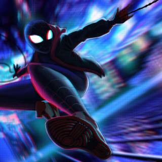 Miles Morales 4k laptop wallpaper