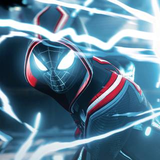 Miles Morales 4k laptop wallpaper