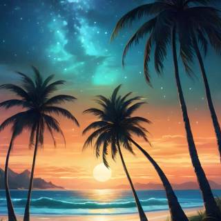 iPhone paradise wallpaper