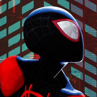 Miles Morales black wallpaper