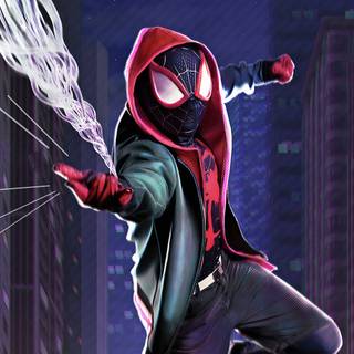 Miles Morales 4k laptop wallpaper