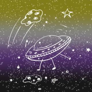 Non binary desktop wallpaper