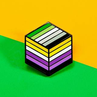 Non binary desktop wallpaper