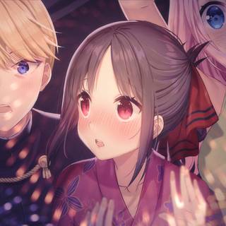 Kaguya-sama: Love Is War desktop wallpaper