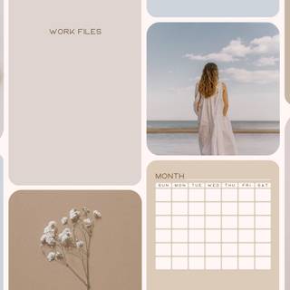 Minimal aesthetic desktop wallpaper