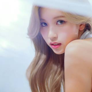 Twice Mina desktop wallpaper