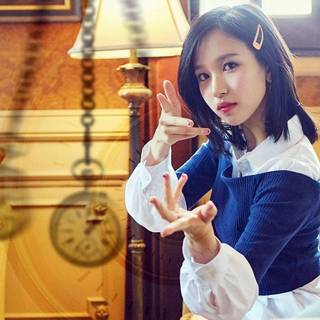 Twice Mina desktop wallpaper