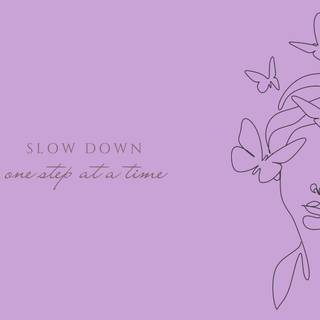 Lavender aesthetic desktop wallpaper