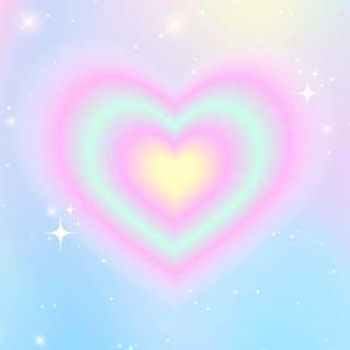 Heart aura desktop wallpaper