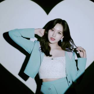 Twice Mina desktop wallpaper