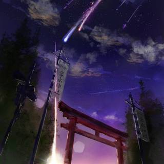 Kimi No Na Wa mobile wallpaper