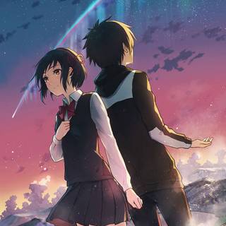 Kimi No Na Wa mobile wallpaper