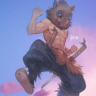 Inosuke mobile wallpaper