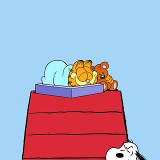 Snoopy mobile wallpaper