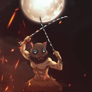 Inosuke mobile wallpaper