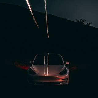 Tesla mobile wallpaper